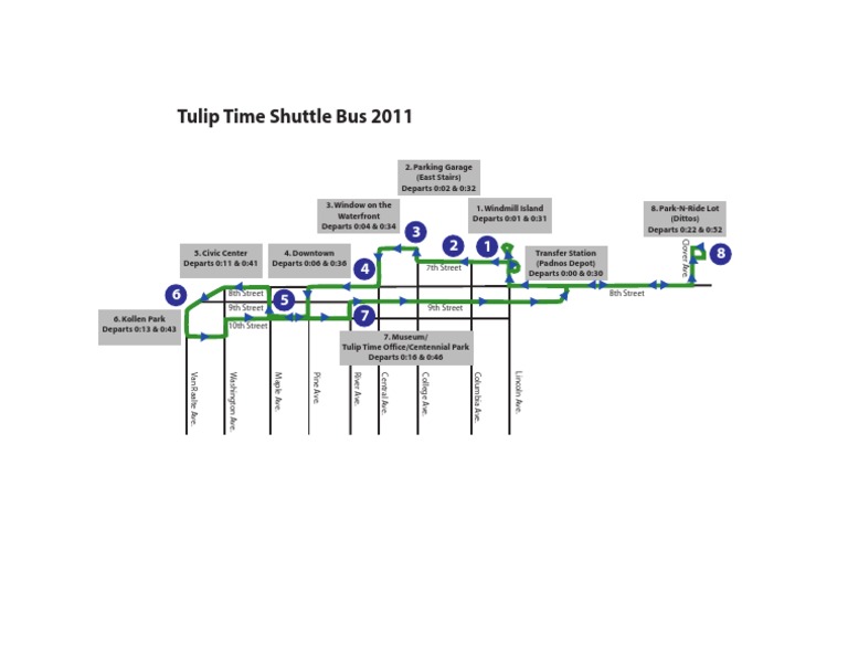 Tulip Time Shuttle Map PDF Chess Chess Theory
