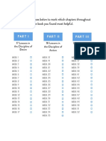 Use The Checkboxes Below To Mark Which Chapters Throughout The Book You Found Most Helpful