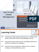 Working Capital and Current Assets Management: All Rights Reserved
