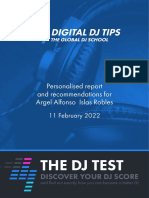 Personalised DJ Report Reveals Path to Success