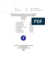 Kelompok 5 - Implementasi Sanksi Pelanggaran Terhadap Peraturan Perundangan Bagi Paramedik Veteriner - ETPROF14