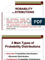 Probability Distributions PDF