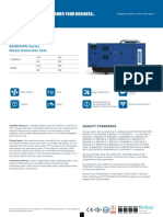 Efficient 250kVA diesel generator set