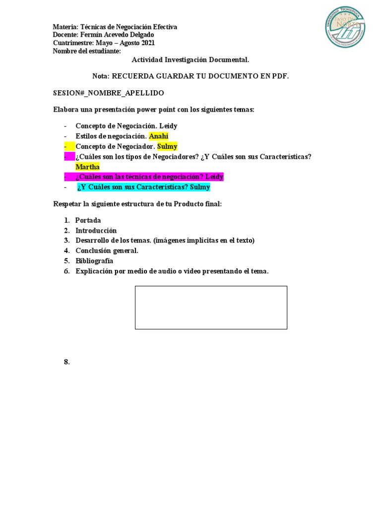 Técnicas de Negociación Efectiva | PDF | Crecimiento personal y profesional