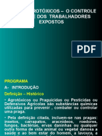 Curso sobre agrotóxicos e saúde de trabalhadores expostos