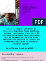 Técnicas HOLISTICAS para CMC