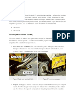 Asphalt Paver: Tractor (Material Feed System)