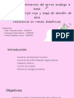 Efectos Hipolipemiantes Del Arroz Análogo A Base de Harina de Frijol Rojo y Sagú de Almidón de Alta Resistencia en Ratas Diabéticas