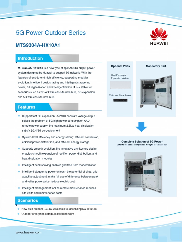 5G Power Outdoor Series-MTS9304A-HX10A1 (01075308-002) Datasheet ...
