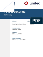 Plan de Coaching