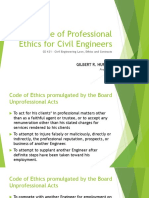 Lecture 02 - Code of Professional Ethics For CE