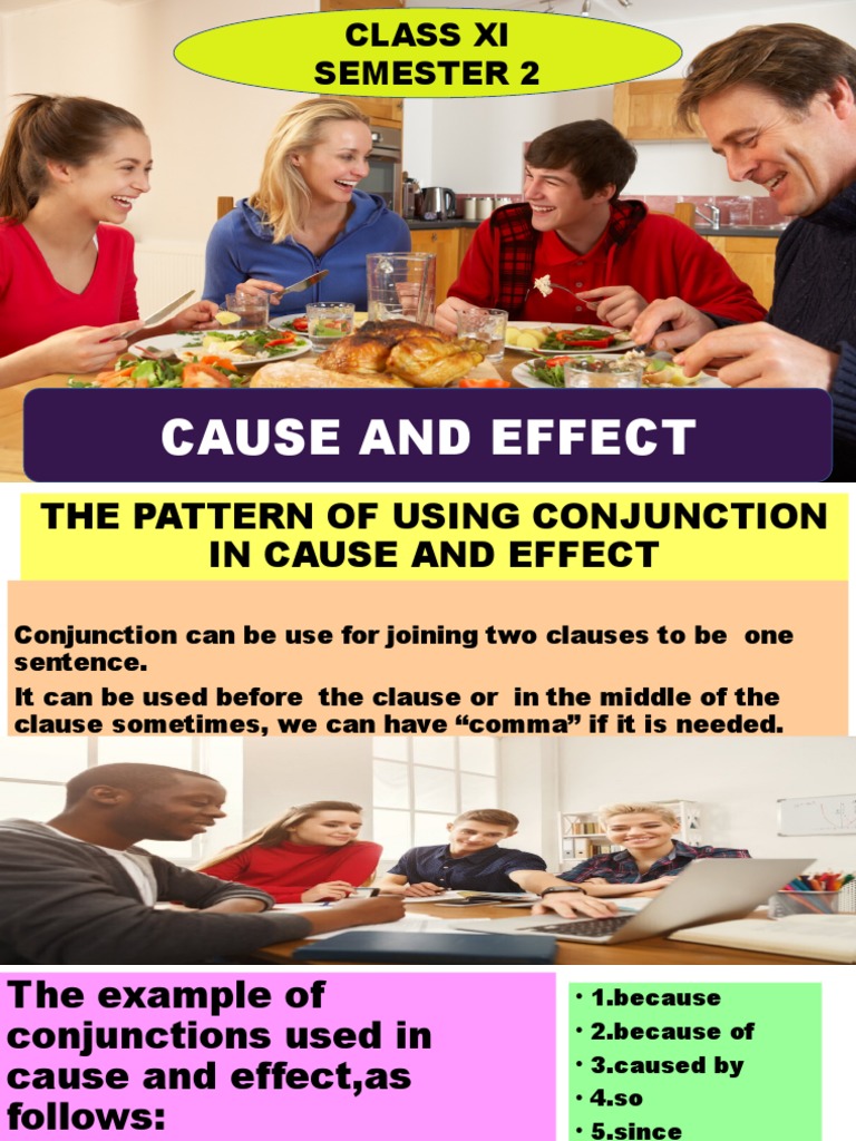 An Analysis of Conjunction Usage Patterns in Cause and Effect ...