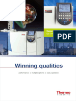 Winning Qualities: Thermo Scientific TRACE 1110 Gas Chromatograph