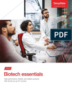 Biotech Essentials: High-Performance, Flexible, and Reliable Products That Will Set You Up For Success