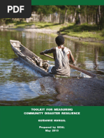 Toolkit For Measuring Community Disaster Resilience: Guidance Manual Prepared by GOAL May 2015