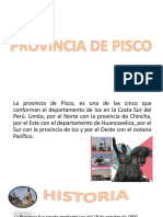 Provincia de Pisco