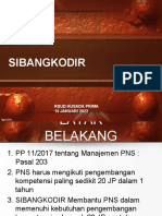 Sibangkodir 19 Januari 2022