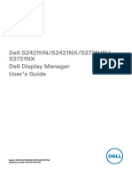 Dell S2421HN/S2421NX/S2721HN/ S2721NX Dell Display Manager User's Guide