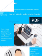 Social, Mobile, and Assistive Media