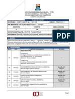 Plano de Ensino - D. Ambiental - UFPB 2021.2