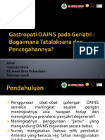 DR Arles SPPD Kgeh - Gastropati Nsaid Pada Geriatri