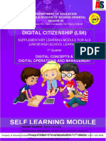 Digital Citizenship (Ls6) : Digital Concepts & Digital Operations and Management