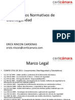 Normativa Colombiana en Materia de Ciberseguridad y Ciberdefensa 1 Marzo 2014