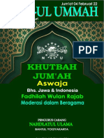 60. KHUTBAH  04 Feb 22