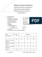 Silabo Fisica Ii Ing. Agroindustrial - 010404