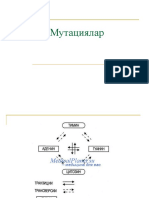 Mutatsialar Lektsia Genetika Kaz