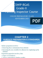 CSWIP-BGAS Grade-II Painting Inspector Course Chapter 2