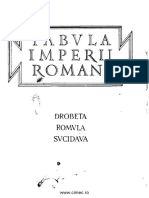 Tudor Tabula Imperii Romani Drobeta Romula Sucidava 1965