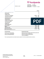 Tax Invoice: Gross Invoice Total Minus Outstanding Amount