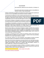 Los problemas de mala nutrición y sus implicaciones