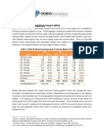 Speed Limiter S Will Negatively Impact Safety: Table 1: Fatal CR Ashes Involving Lar Ge TR Ucks by Speed Limit, 2012-2014