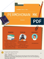 Permohonan Di Mahkamah Konstitusi