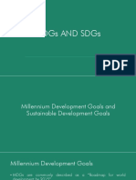 MDGs AND SDGs