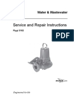 Service and Repair Instructions: Water & Wastewater