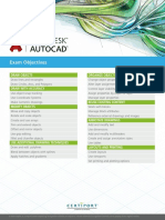 ACP AutoCAD Exam Objectives (1)