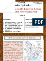 Morphological Change in Lower Meghna River Estuarine