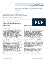 Bangladesh's Comprehensive Approach To Disaster Management: World Resources Report Case Study