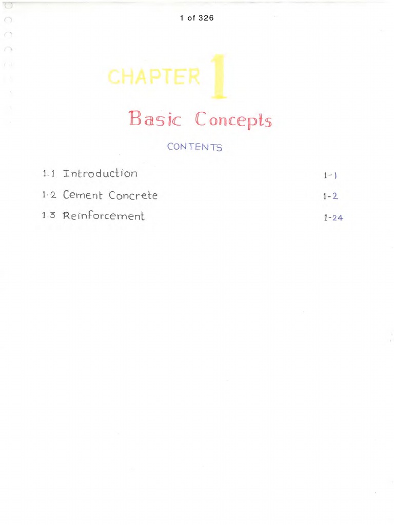 RCC Part-1 | PDF