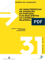 Características da Imigração em Portugal e seus Efeitos no Comércio Bilateral