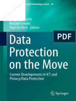 Data Protection On The Move - Current Developments in ICT and Privacy - Data Protection
