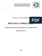 Botanica Forestiera - Prof. Climent Horeanu