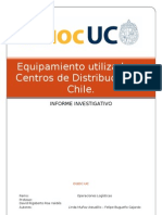 Equipamiento utilizado en Centros de Distribución en Chile1