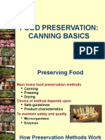 Food Preservation: Canning Basics