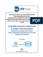 Hidrologi dan Hidro-oceanografi Relokasi Saluran Pelayaran