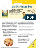 The Magic Porridge Pot Lesson Plan