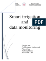 Smart Irrigation and Data Monitoring